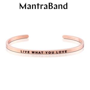 Mantraband Live What You Love Bracelet Cuff